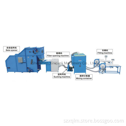 Semi-Automatic Fiber Carding&Cushion/Pillow Filling Machine (ESF005K-1A)